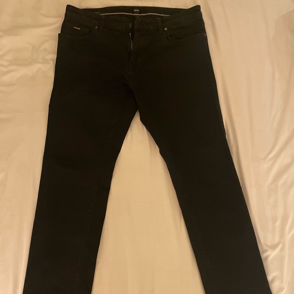Black Hugo Boss Candiani Jeans Mens 34 x 34 - Picture 2 of 8
